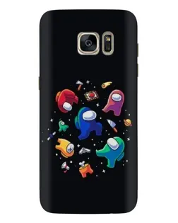 Чехол для Samsung Galaxy S7 Edge (G935) с картинкой «Among Us космос»