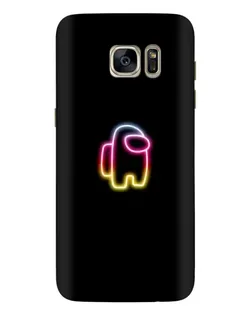 Чехол для Samsung Galaxy S7 Edge (G935) с картинкой «Among Us градиент»