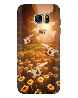 Чехол для Samsung Galaxy S7 Edge (G935) с картинкой «Поле подсолнухов»