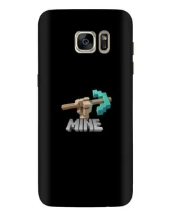 Чехол для Samsung Galaxy S7 Edge (G935) с картинкой «Алмазная кирка»