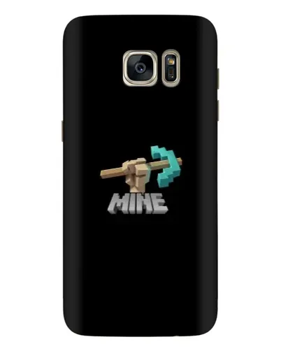 Чехол для Samsung Galaxy S7 Edge (G935) с картинкой «Алмазная кирка»