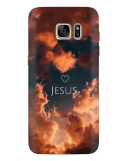 Чехол для Samsung Galaxy S7 Edge (G935) с картинкой «Сияние Имени Jesus»