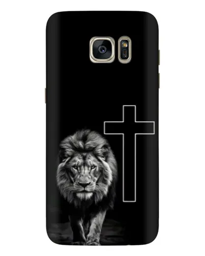 Чехол для Samsung Galaxy S7 Edge (G935) с картинкой «Лев и Крест»