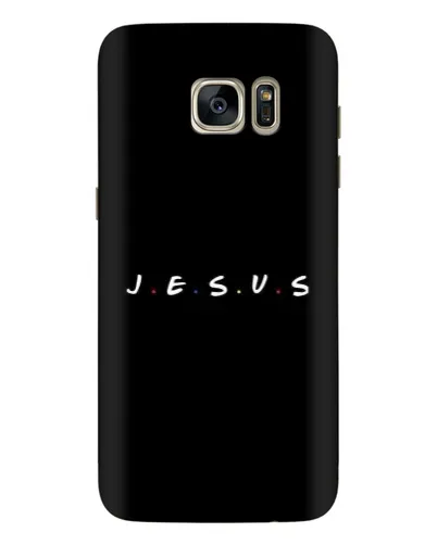 Чехол для Samsung Galaxy S7 Edge (G935) с картинкой «Точки веры J.E.S.U.S.»