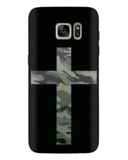 Чехол для Samsung Galaxy S7 Edge (G935) с картинкой «Милитари Крест»