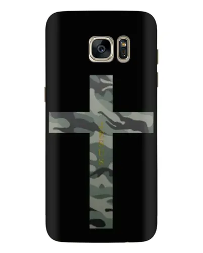Чехол для Samsung Galaxy S7 Edge (G935) с картинкой «Милитари Крест»