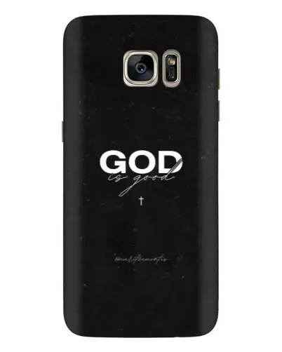 Чехол для Samsung Galaxy S7 Edge (G935) с картинкой «GOD — Бог над всем»