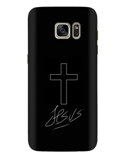 Чохол для Samsung Galaxy S7 Edge (G935) з картинкою «Графічний хрест Jesus» Чохол для Samsung Galaxy S7 Edge (G935) з картинкою «Графічний хрест Jesus»