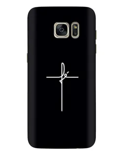 Чохол для Samsung Galaxy S7 Edge (G935) з картинкою «Тонкий хрест» Чохол для Samsung Galaxy S7 Edge (G935) з картинкою «Тонкий хрест»