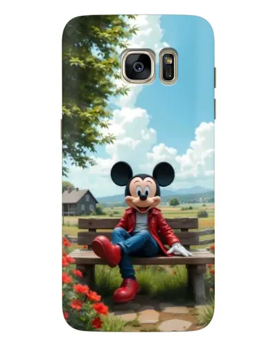 Чохол для Samsung Galaxy S7 Edge (G935) з картинкою «Міккі на лавці» Чохол для Samsung Galaxy S7 Edge (G935) з картинкою «Міккі на лавці»