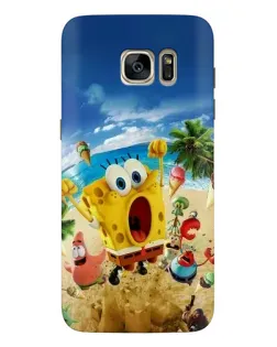 Чехол для Samsung Galaxy S7 Edge (G935) с картинкой «Развлечения на пляже»