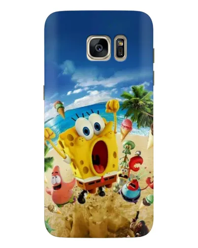 Чехол для Samsung Galaxy S7 Edge (G935) с картинкой «Развлечения на пляже»