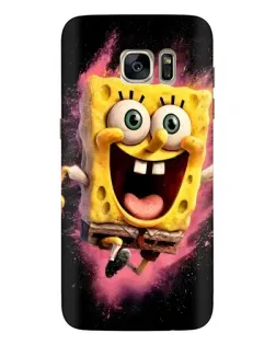 Чехол для Samsung Galaxy S7 Edge (G935) с картинкой «Взрывной Спанч Боб»