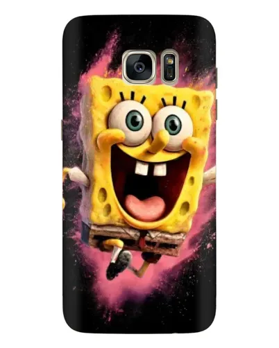 Чехол для Samsung Galaxy S7 Edge (G935) с картинкой «Взрывной Спанч Боб»