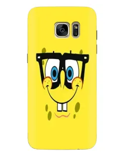 Чохол для Samsung Galaxy S7 Edge (G935) з картинкою «Мінімалістичний Спанч Боб»
