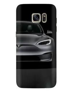 Чехол для Samsung Galaxy S7 Edge (G935) с картинкой «Tesla Model S Look»