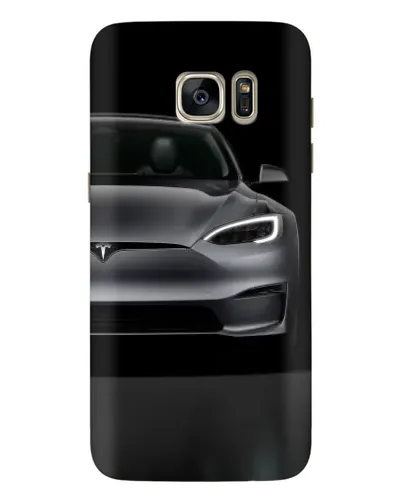 Чехол для Samsung Galaxy S7 Edge (G935) с картинкой «Tesla Model S Look»