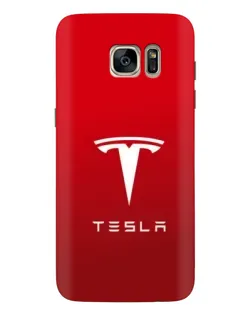 Чехол для Samsung Galaxy S7 Edge (G935) с картинкой «Tesla Red Classic»