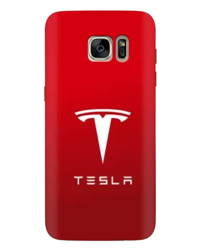 Чехол для Samsung Galaxy S7 Edge (G935) с картинкой «Tesla Red Classic»
