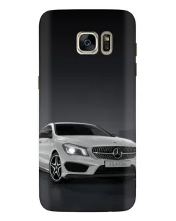 Чехол для Samsung Galaxy S7 Edge (G935) с картинкой «Mercedes AMG GT Silver»