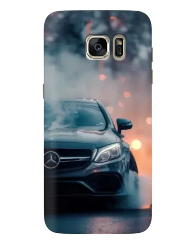 Чехол для Samsung Galaxy S7 Edge (G935) с картинкой «Mercedes — ночной город» Чехол для Samsung Galaxy S7 Edge (G935) с картинкой «Mercedes — ночной город»