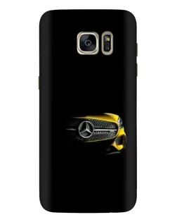 Чехол для Samsung Galaxy S7 Edge (G935) с картинкой «Mercedes — ретро стиль»