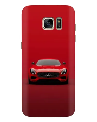Чохол для Samsung Galaxy S7 Edge (G935) з картинкою «Червоний Mercedes AMG»