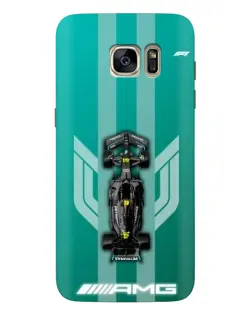 Чехол для Samsung Galaxy S7 Edge (G935) с картинкой «Mercedes AMG Petronas»