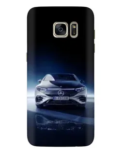 Чехол для Samsung Galaxy S7 Edge (G935) с картинкой «Ночной Mercedes EQ»