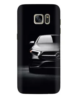 Чехол для Samsung Galaxy S7 Edge (G935) с картинкой «Свет фар Mercedes»