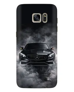 Чехол для Samsung Galaxy S7 Edge (G935) с картинкой «Mercedes в дыму»