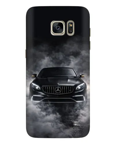 Чехол для Samsung Galaxy S7 Edge (G935) с картинкой «Mercedes в дыму» Чехол для Samsung Galaxy S7 Edge (G935) с картинкой «Mercedes в дыму»