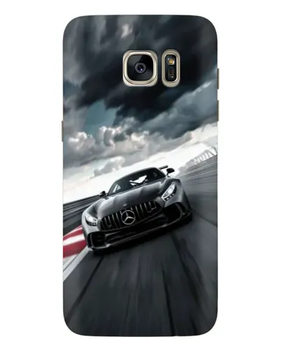 Чехол для Samsung Galaxy S7 Edge (G935) с картинкой «Гоночный Mercedes AMG» Чехол для Samsung Galaxy S7 Edge (G935) с картинкой «Гоночный Mercedes AMG»