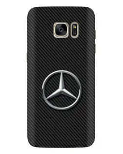 Чехол для Samsung Galaxy S7 Edge (G935) с картинкой «Карбоновый Mercedes стиль»