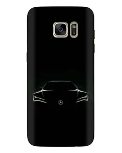 Чохол для Samsung Galaxy S7 Edge (G935) з картинкою «Mercedes — силует авто» Чохол для Samsung Galaxy S7 Edge (G935) з картинкою «Mercedes — силует авто»