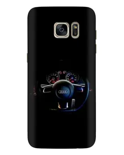 Чехол для Samsung Galaxy S7 Edge (G935) с картинкой «Салон Audi — руль»