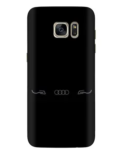Чехол для Samsung Galaxy S7 Edge (G935) с картинкой «Audi — световой подпись»