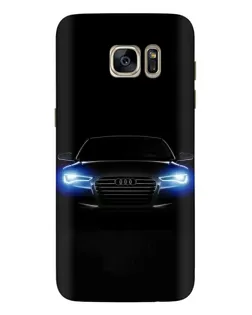 Чехол для Samsung Galaxy S7 Edge (G935) с картинкой «Audi в неоне»