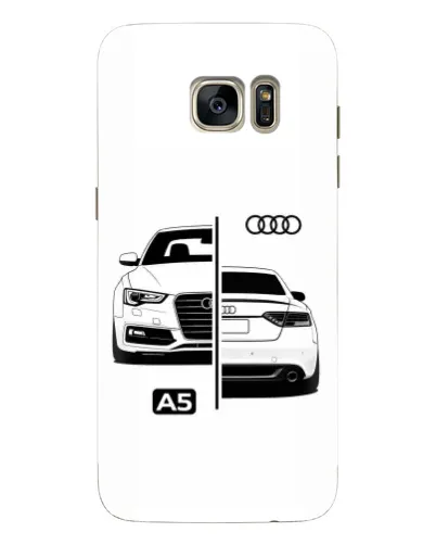 Чехол для Samsung Galaxy S7 Edge (G935) с картинкой «Audi — контрастный дизайн» Чехол для Samsung Galaxy S7 Edge (G935) с картинкой «Audi — контрастный дизайн»