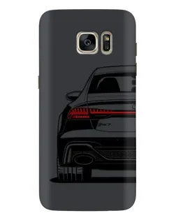 Чехол для Samsung Galaxy S7 Edge (G935) с картинкой «Задняя часть Audi — арт»