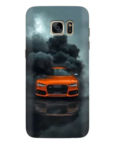 Чехол для Samsung Galaxy S7 Edge (G935) с картинкой «Audi в облаках дыма» Чехол для Samsung Galaxy S7 Edge (G935) с картинкой «Audi в облаках дыма»