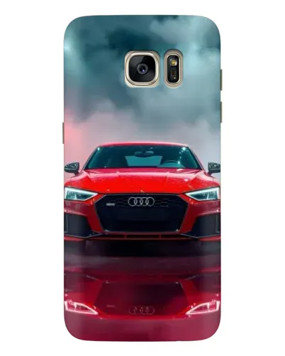 Чехол для Samsung Galaxy S7 Edge (G935) с картинкой «Audi RS — красный стиль» Чехол для Samsung Galaxy S7 Edge (G935) с картинкой «Audi RS — красный стиль»