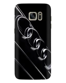 Чехол для Samsung Galaxy S7 Edge (G935) с картинкой «Audi — абстрактные кольца»