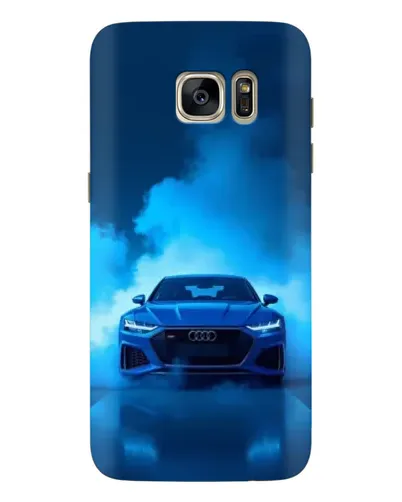 Чехол для Samsung Galaxy S7 Edge (G935) с картинкой «Audi — голубая энергия» Чехол для Samsung Galaxy S7 Edge (G935) с картинкой «Audi — голубая энергия»