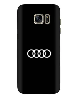 Чехол для Samsung Galaxy S7 Edge (G935) с картинкой «Audi White Logo»