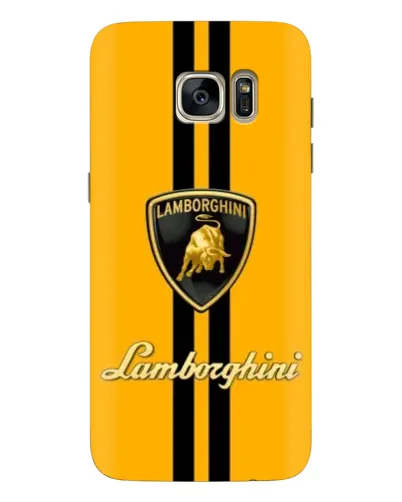 Чехол для Samsung Galaxy S7 Edge (G935) с картинкой «Lamborghini Stripe желтый» Чехол для Samsung Galaxy S7 Edge (G935) с картинкой «Lamborghini Stripe желтый»