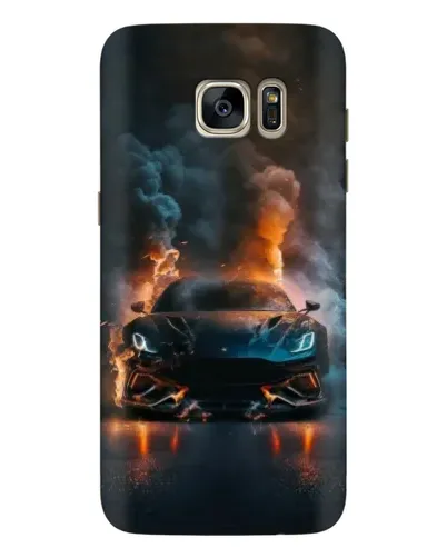 Чехол для Samsung Galaxy S7 Edge (G935) с картинкой «Lamborghini дымная эстетика» Чехол для Samsung Galaxy S7 Edge (G935) с картинкой «Lamborghini дымная эстетика»