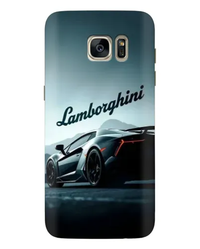 Чехол для Samsung Galaxy S7 Edge (G935) с картинкой «Классическая надпись Lamborghini» Чехол для Samsung Galaxy S7 Edge (G935) с картинкой «Классическая надпись Lamborghini»
