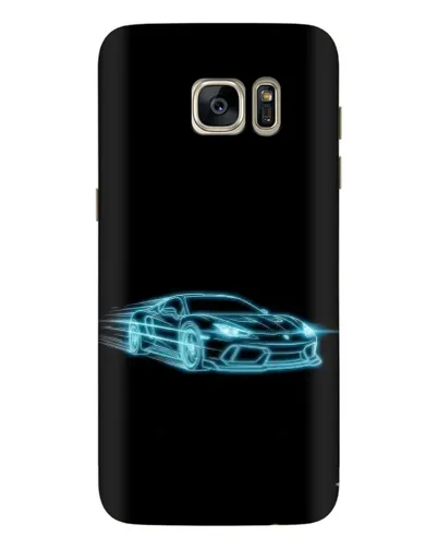Чехол для Samsung Galaxy S7 Edge (G935) с картинкой «Неоновый контур Lamborghini» Чехол для Samsung Galaxy S7 Edge (G935) с картинкой «Неоновый контур Lamborghini»