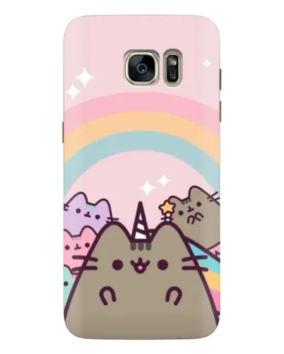 Чехол для Samsung Galaxy S7 Edge (G935) с картинкой «Единорог Pusheen» Чехол для Samsung Galaxy S7 Edge (G935) с картинкой «Единорог Pusheen»